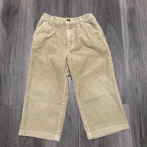 The Children's Place Boys Beige Corduroy Pants Size 3T !!!